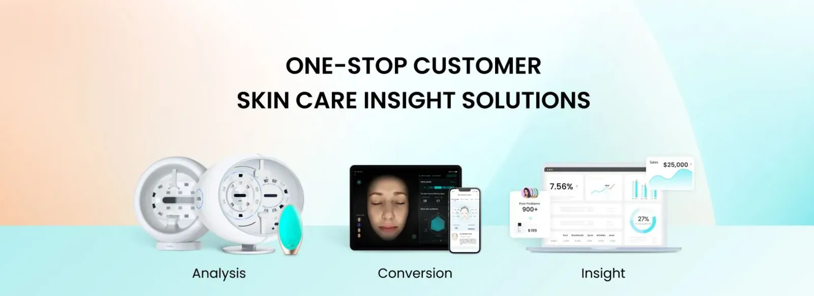 Korean facial treatment — EVE V brand image